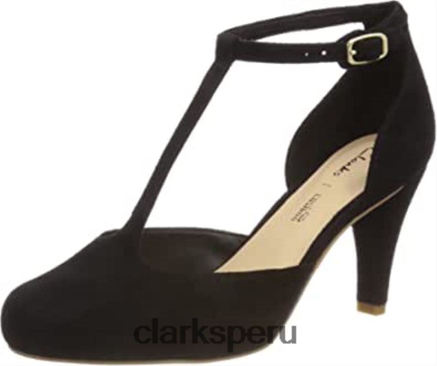 Zapatos de salón Clarks Dalia Tulip con barra en T para mujer mujer Clarks 40N4LX1152