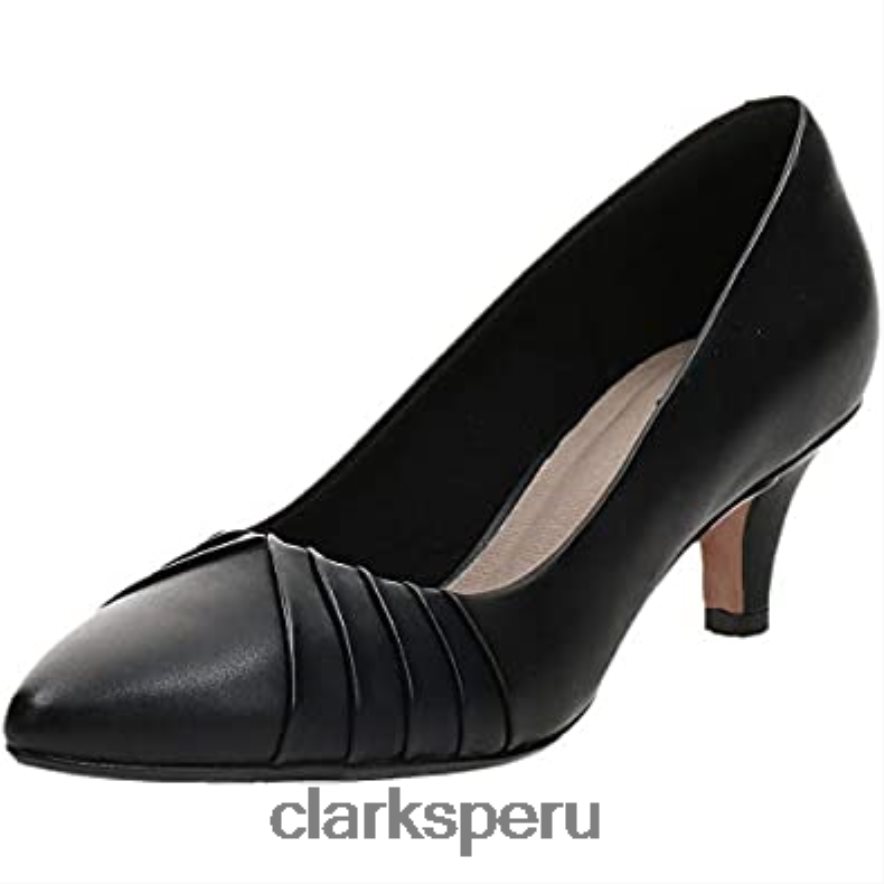 Zapatos de salón Linvale Crown para mujer de piel negra clarks mujer Clarks 40N4LX2238 cuero negro