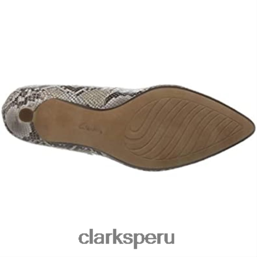 Zapatos de salón clarks linvale jerica beige para mujer mujer Clarks 40N4LX1968
