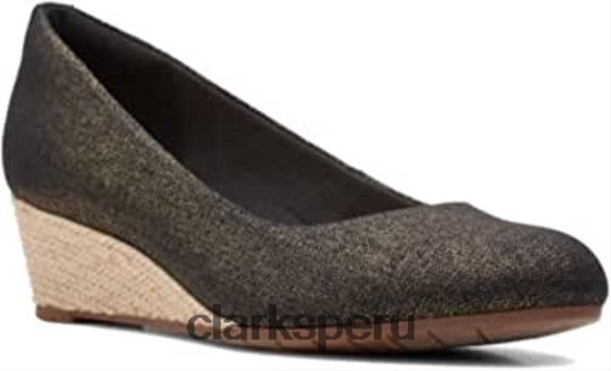 Zapatos de salón clarks mallory luna negro 8 w mujer Clarks 40N4LX74