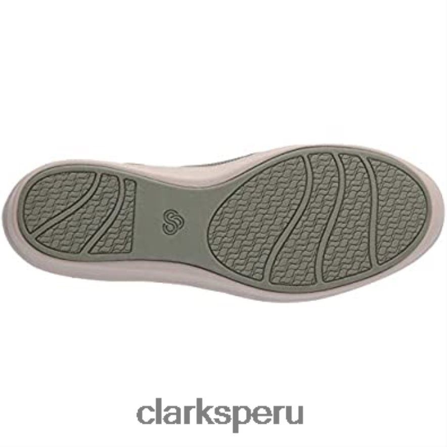 Zapatos de tacón Clarks Dusty Olive Textile para mujer Step Rose Fern mujer Clarks 40N4LX2945 textil oliva polvoriento