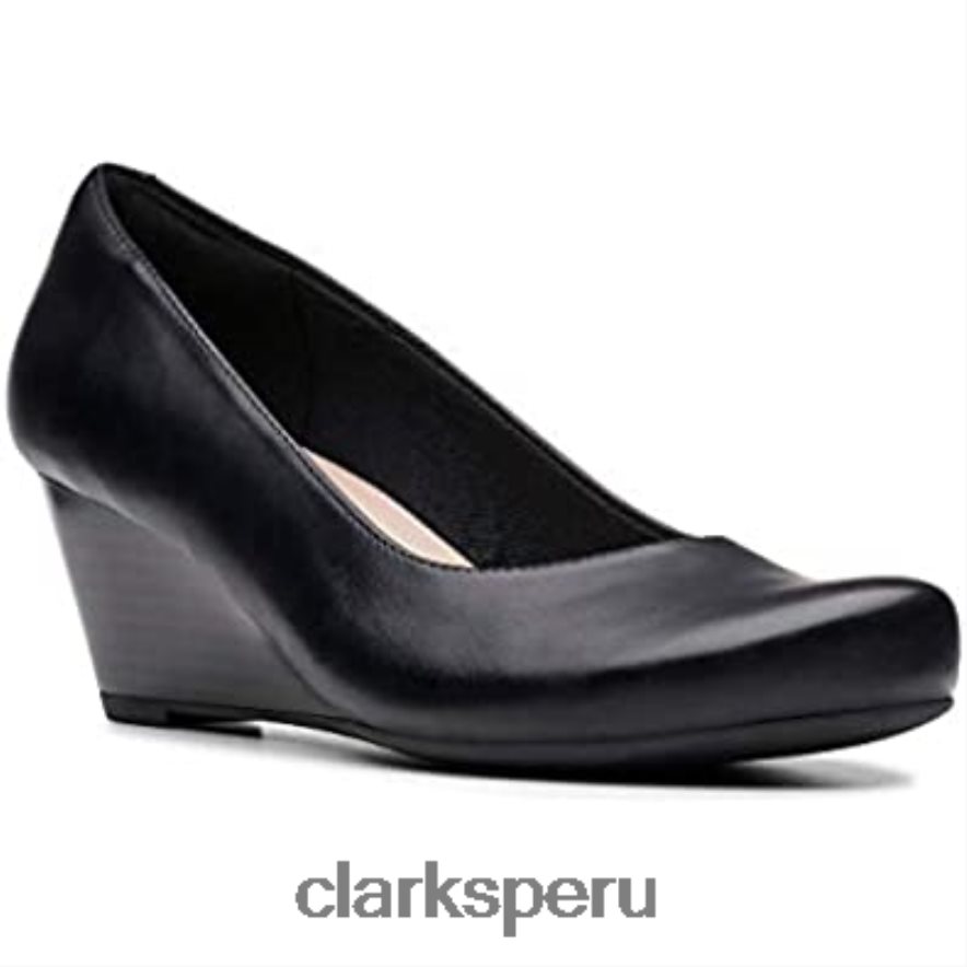 Zapatos de tacón con cuña Clarks Flores Petra para mujer mujer Clarks 40N4LX192