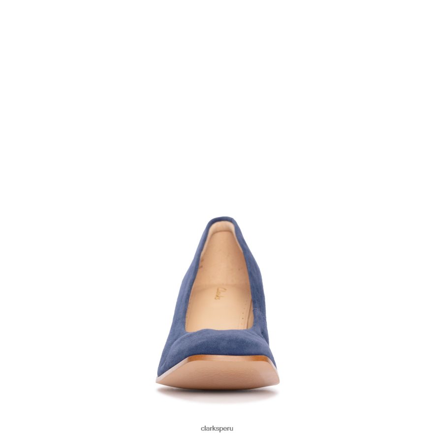 clarks ante azul seren 55 soft mujer Clarks 40N4LX3024 gamuza azul