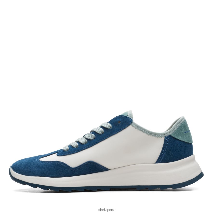 clarks combi dash lite verde azulado mujer Clarks 40N4LX3092 combinación verde azulado