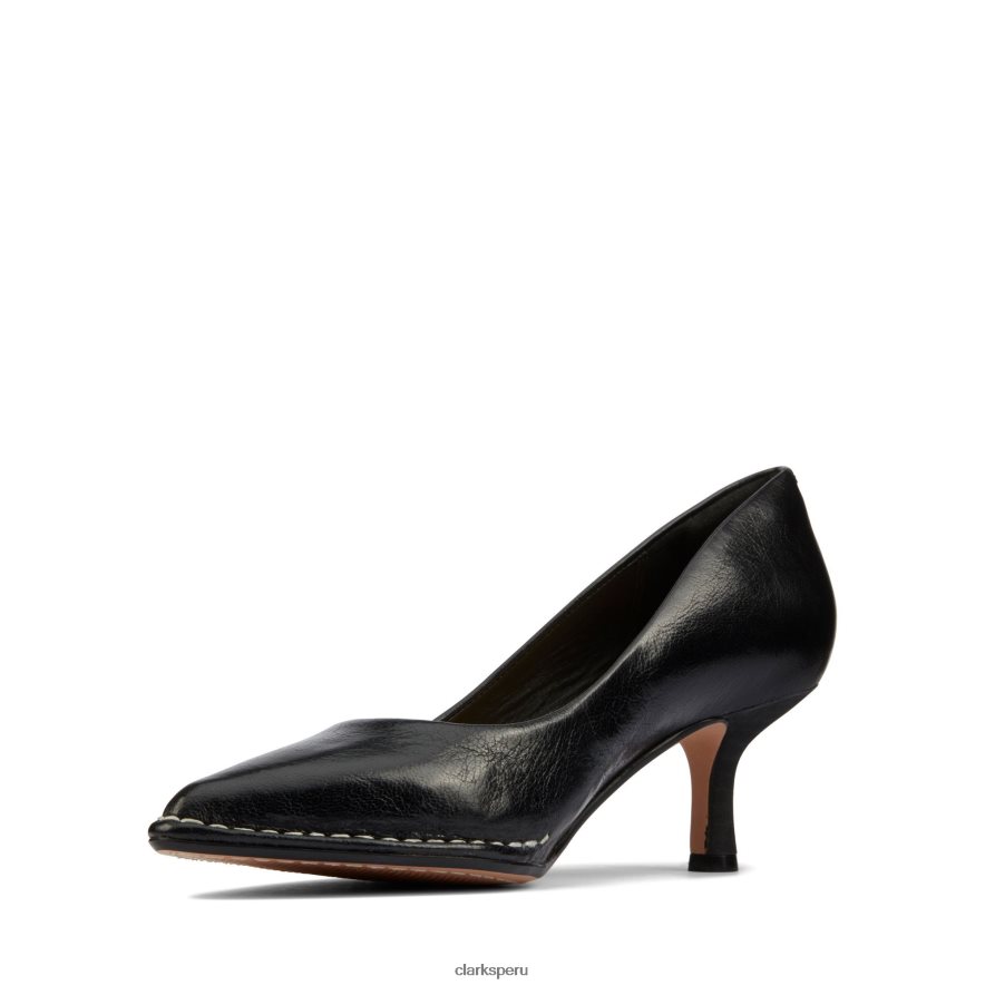 clarks cuero negro thorna 55 corte mujer Clarks 40N4LX3385 cuero negro