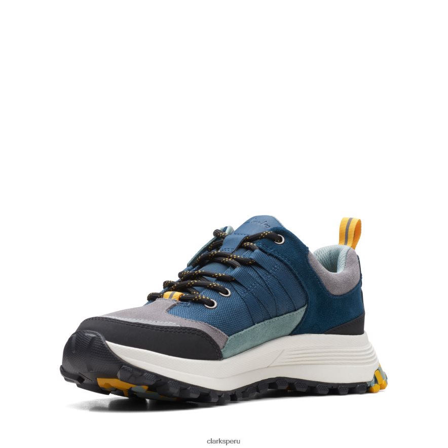 clarks teal combi atl trek path gtx mujer Clarks 40N4LX3041 combinación verde azulado