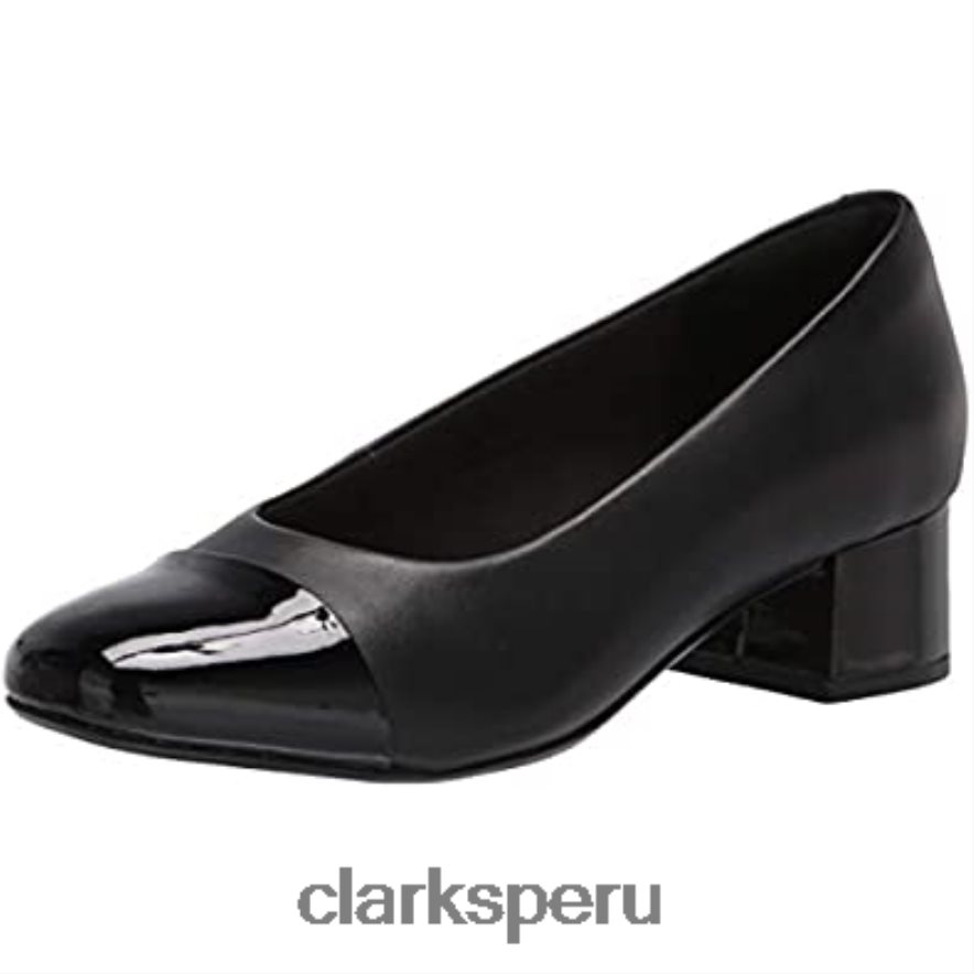 salón marilyn sara mujer piel sintética negro combi clarks mujer Clarks 40N4LX494 combi sintetico cuero negro