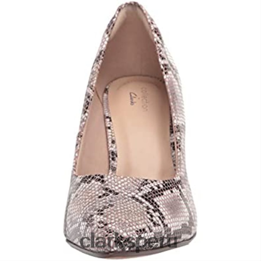 salón tulipán illeana mujer serpiente natural sintético clarks mujer Clarks 40N4LX2558 serpiente natural sintética