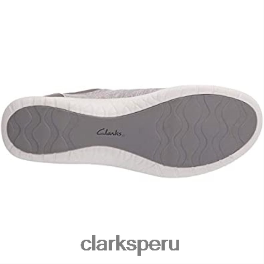 zapatilla adella holly mujer gris clarks mujer Clarks 40N4LX2302 gris