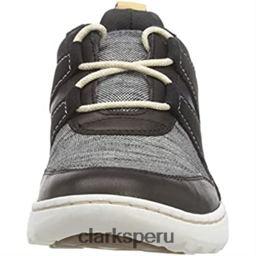 zapatilla de encaje teagan para mujer clarks negro mujer Clarks 40N4LX1463 negro