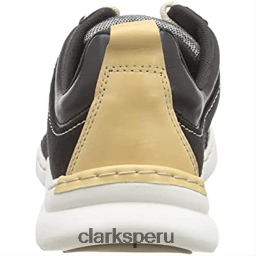 zapatilla de encaje teagan para mujer clarks negro mujer Clarks 40N4LX1463 negro