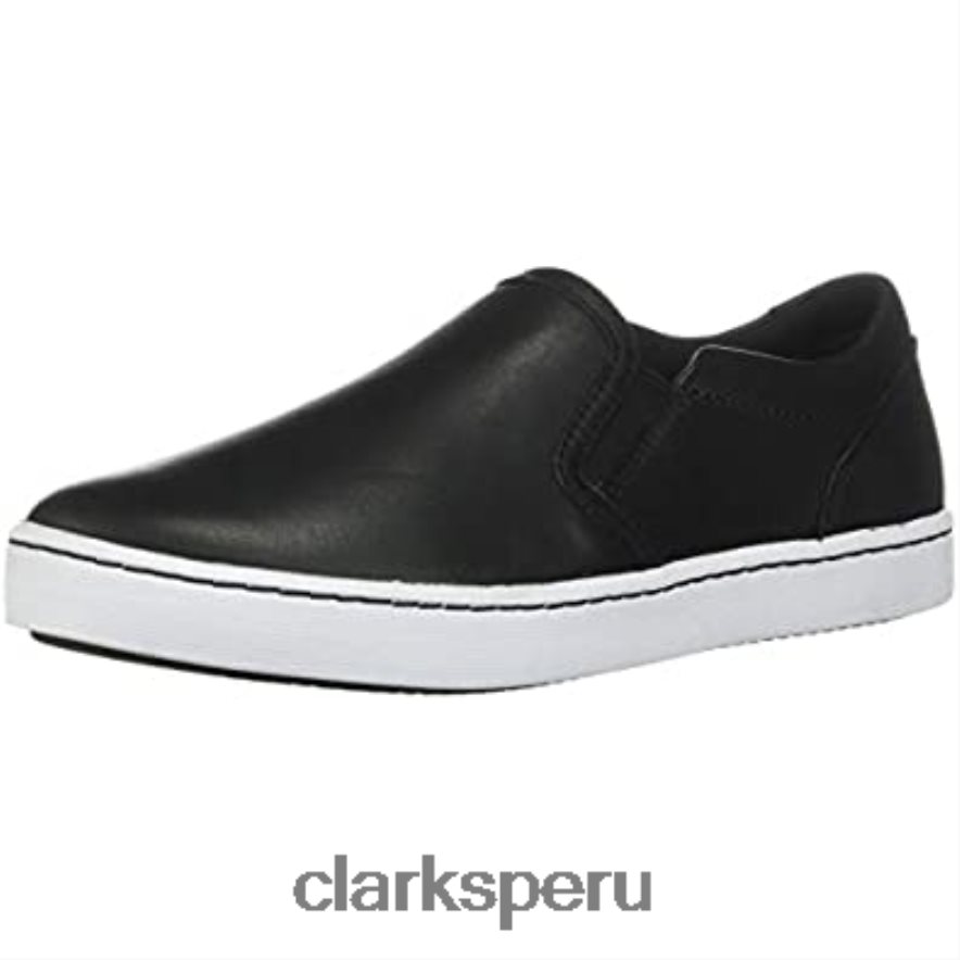 zapatilla de mujer pawley bliss clarks cuero negro mujer Clarks 40N4LX1045 cuero negro