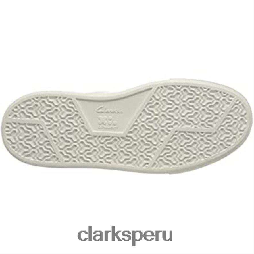 zapatilla hero lite encaje mujer clarks cuero blanco mujer Clarks 40N4LX2741 cuero blanco
