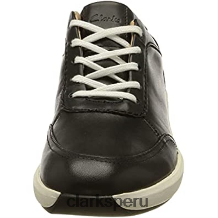 zapatilla un rio mix para mujer cuero azul marino clarks mujer Clarks 40N4LX2686 cuero azul marino