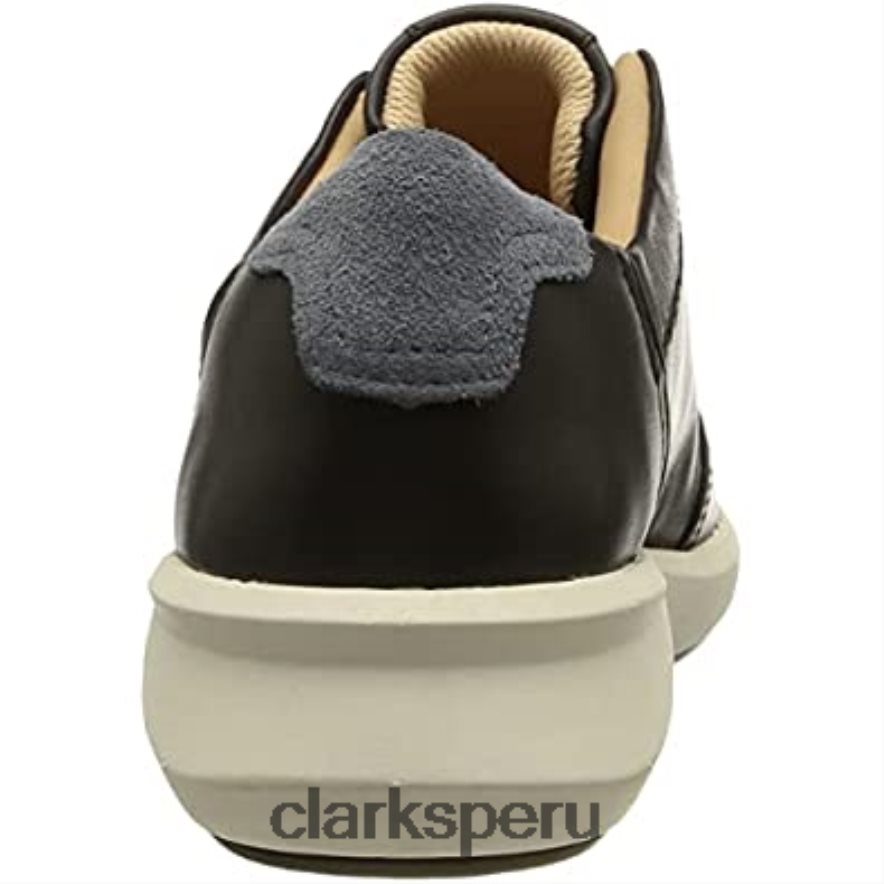 zapatilla un rio mix para mujer cuero azul marino clarks mujer Clarks 40N4LX2686 cuero azul marino