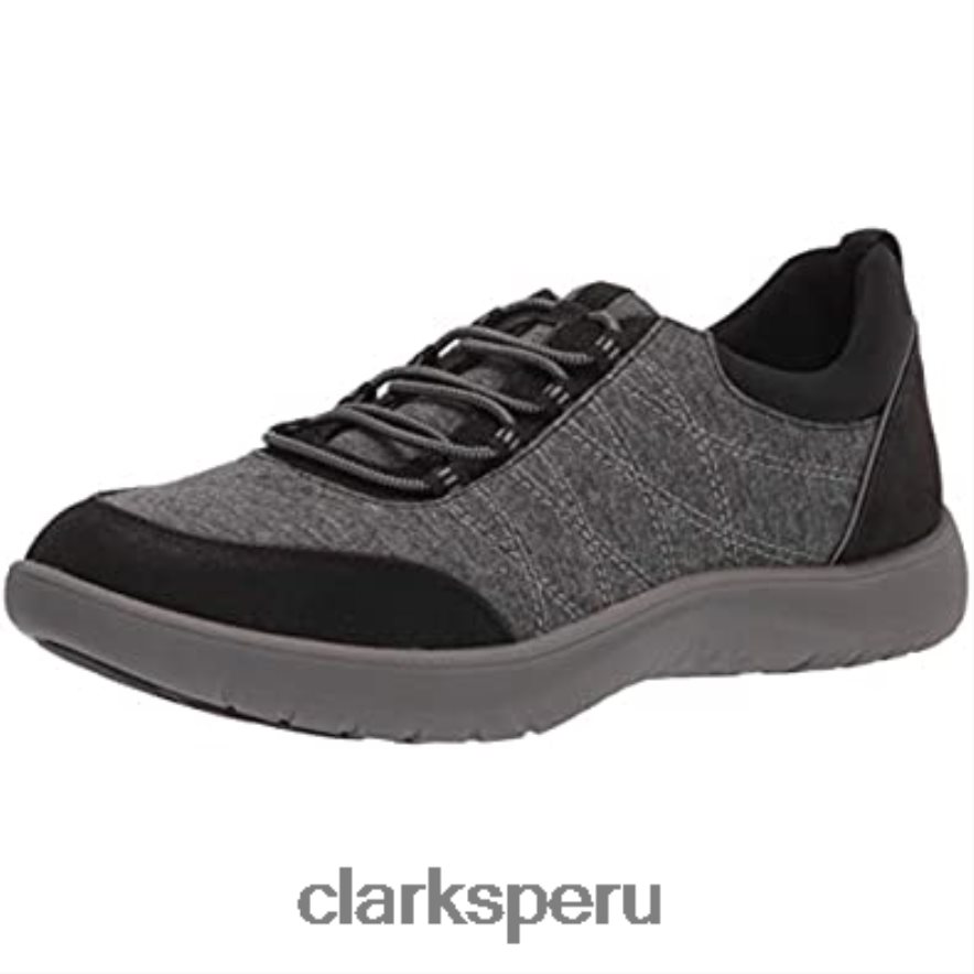 zapatillas adella holly mujer clarks negras mujer Clarks 40N4LX2485