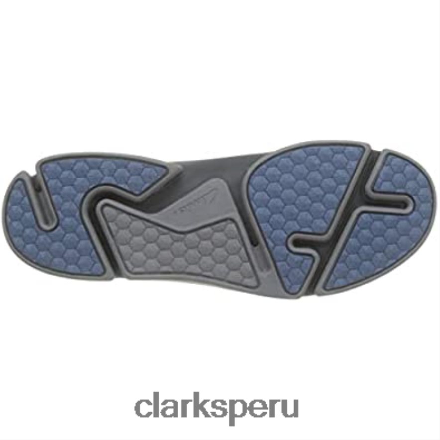 zapatillas bajas clarks tri turn de nobuk gris oscuro para mujer mujer Clarks 40N4LX872 nubuck gris oscuro