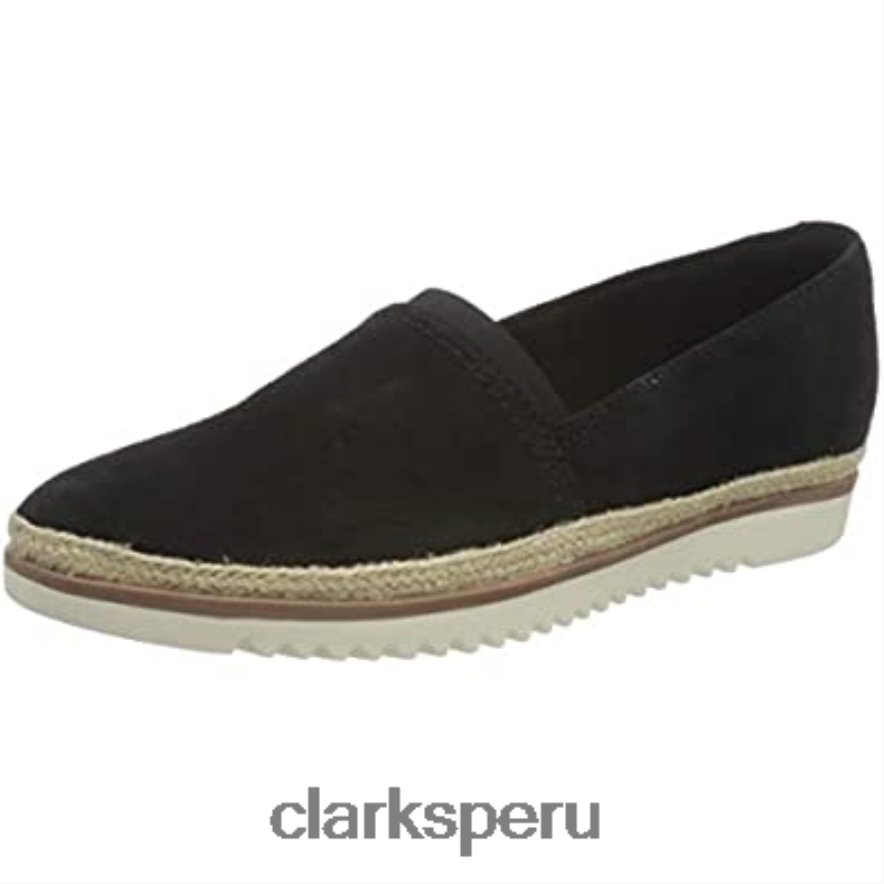 zapatillas clarks serena paige para mujer negras mujer Clarks 40N4LX389 negro