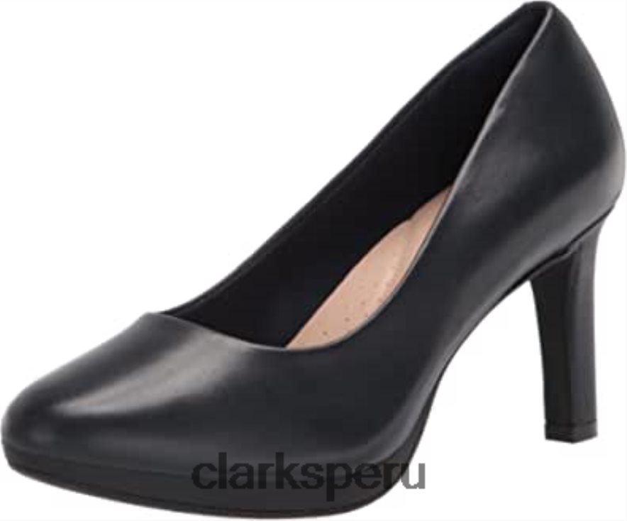 zapatos de tacón ambyr joy para mujer de cuero azul marino clarks mujer Clarks 40N4LX949 cuero azul marino