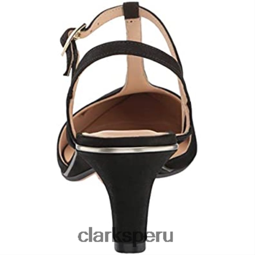 zapatos de tacón ellis lola para mujer de nobuk negro clarks mujer Clarks 40N4LX1166 nubuck negro