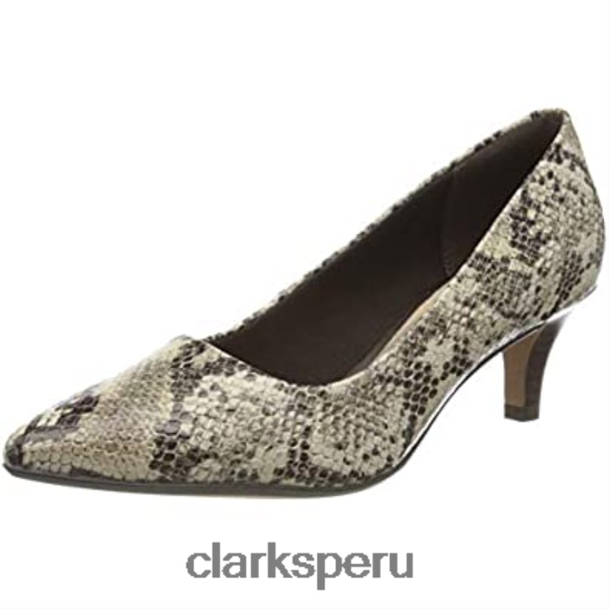 zapatos de tacón linvale jerica para mujer clarks gris topo serpiente topo serpiente mujer Clarks 40N4LX1743 serpiente gris topo serpiente topo