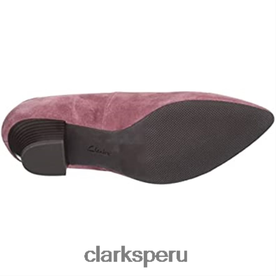 zapatos de tacón teresa para mujer clarks dark rose sde mujer Clarks 40N4LX1263