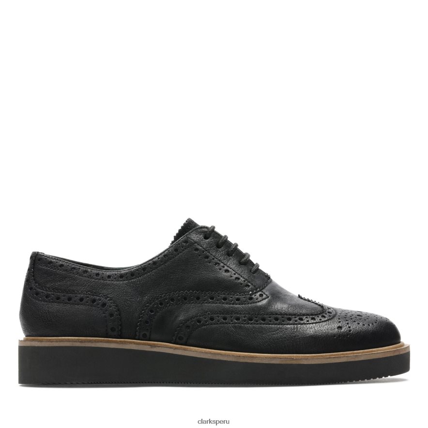 clarks baille brogue cuero negro mujer Clarks 40N4LX3370 cuero negro