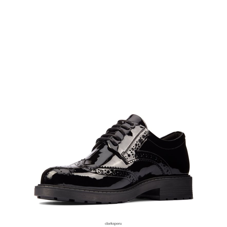 clarks orinoco 2 limit charol negro mujer Clarks 40N4LX3106 charol negro