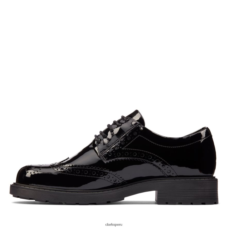 clarks orinoco 2 limit charol negro mujer Clarks 40N4LX3106 charol negro