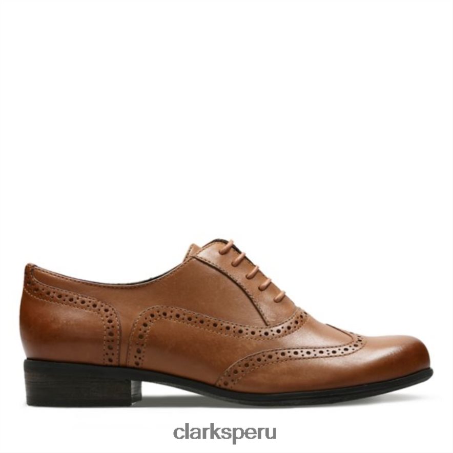 hamble roble cuero tostado oscuro clarks cuero tostado oscuro mujer Clarks 40N4LX5053 cuero bronceado oscuro