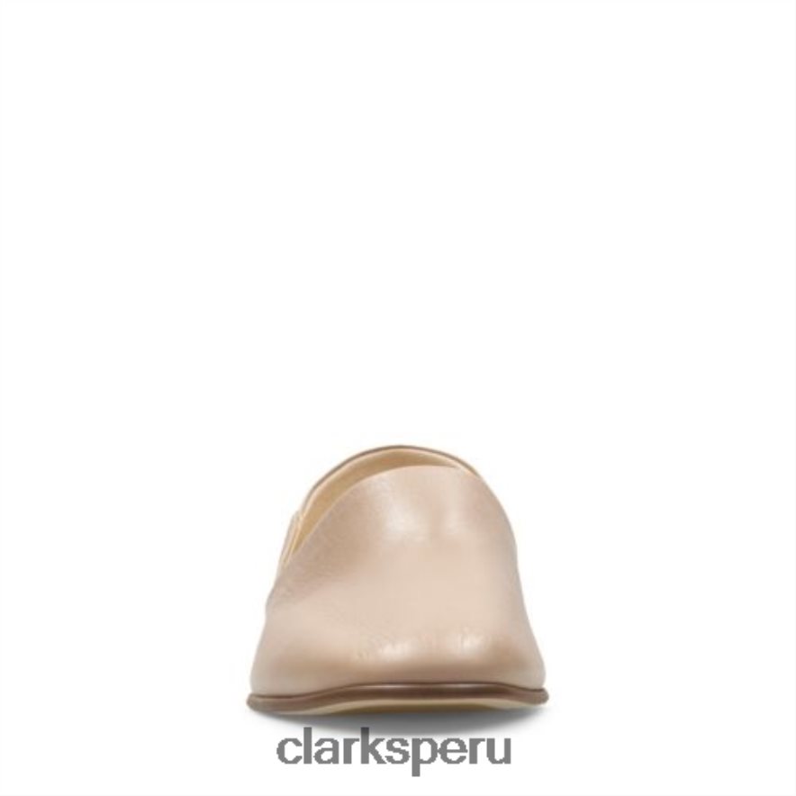 Clarks cuero rosa claro tono puro mujer Clarks 40N4LX4264 cuero rosa claro