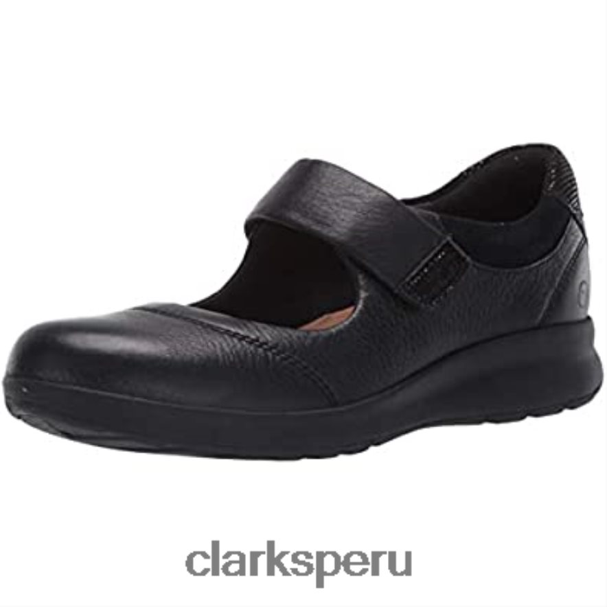 Merceditas planas clarks con correa adornada para mujer mujer Clarks 40N4LX1678