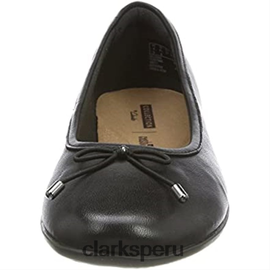 bailarinas de mujer Gracelblu clarks negro mujer Clarks 40N4LX1847 cuero negro
