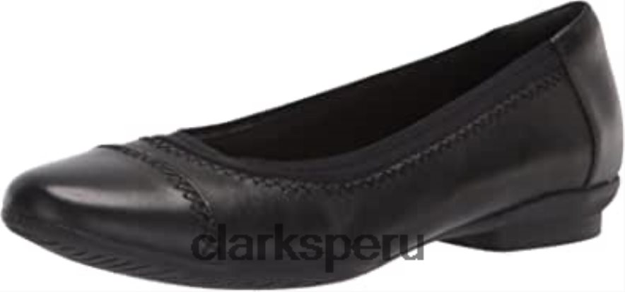 bailarinas sara bay mujer clarks cuero negro mujer Clarks 40N4LX461