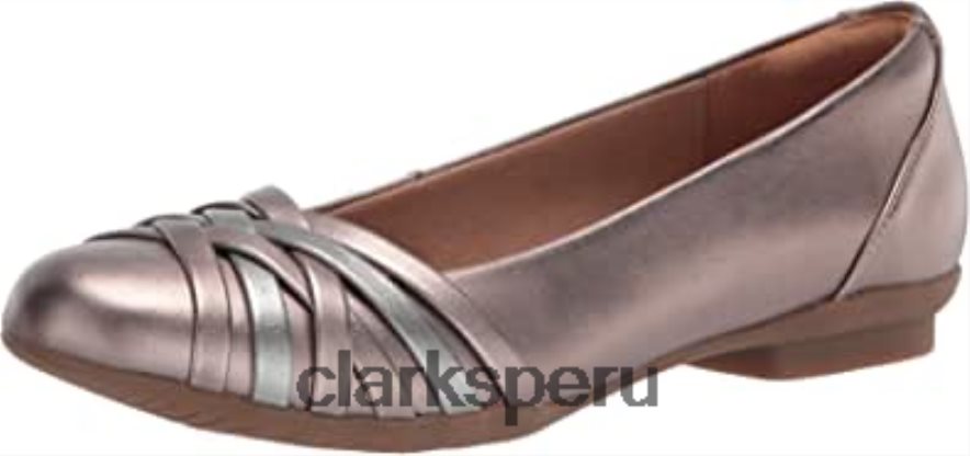 bailarinas sara clover para mujer clarks metalizado mujer Clarks 40N4LX2445