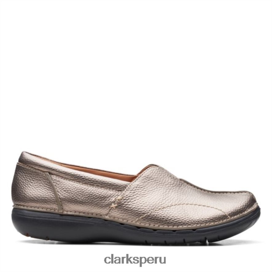 clarks champagne un loop stride champagne mujer Clarks 40N4LX5041 champán