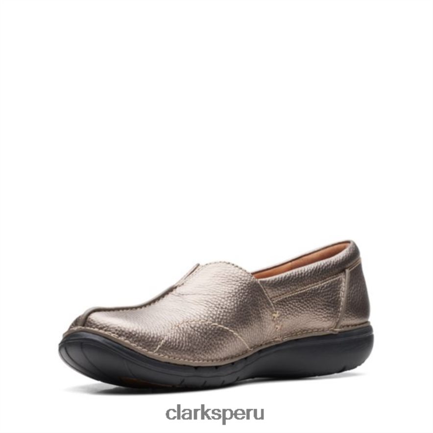 clarks champagne un loop stride champagne mujer Clarks 40N4LX5041 champán
