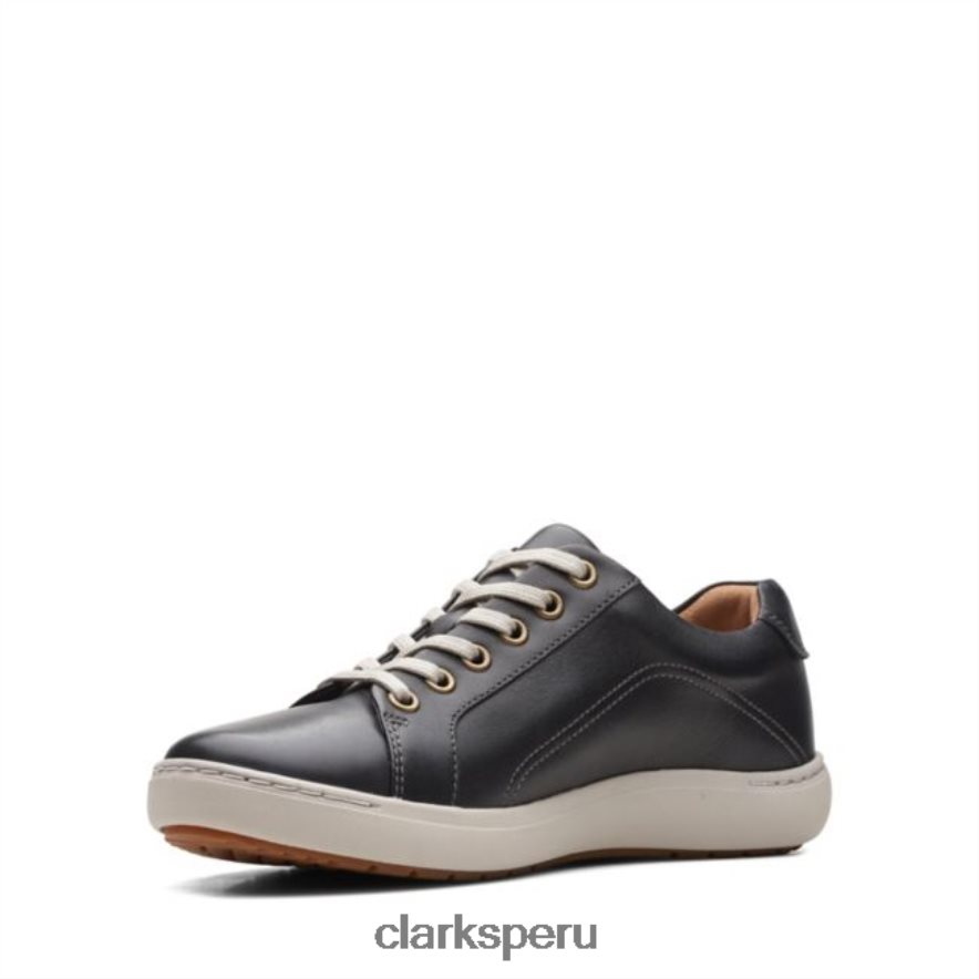 clarks cuero negro nalle encaje cuero negro mujer Clarks 40N4LX6201 cuero negro