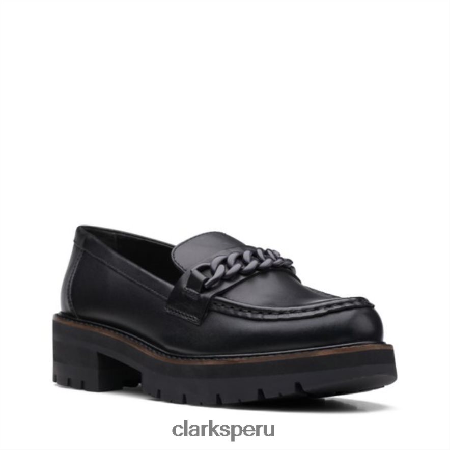 clarks orianna edge cuero negro cuero negro mujer Clarks 40N4LX6106 cuero negro