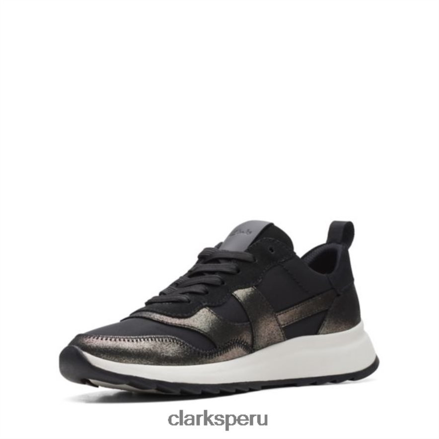 dash lite jazz combinación negra clarks combinación negra mujer Clarks 40N4LX6159 combinación negra