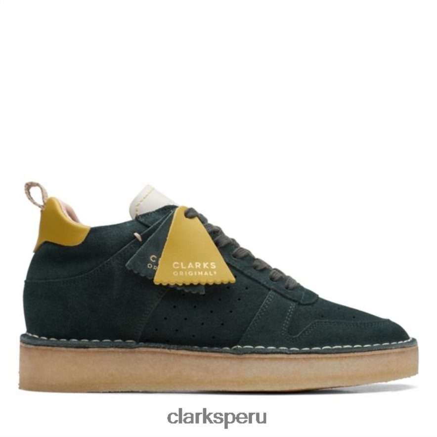 desert run gamuza verde oscuro clarks de gamuza verde oscuro mujer Clarks 40N4LX5134 gamuza verde oscuro