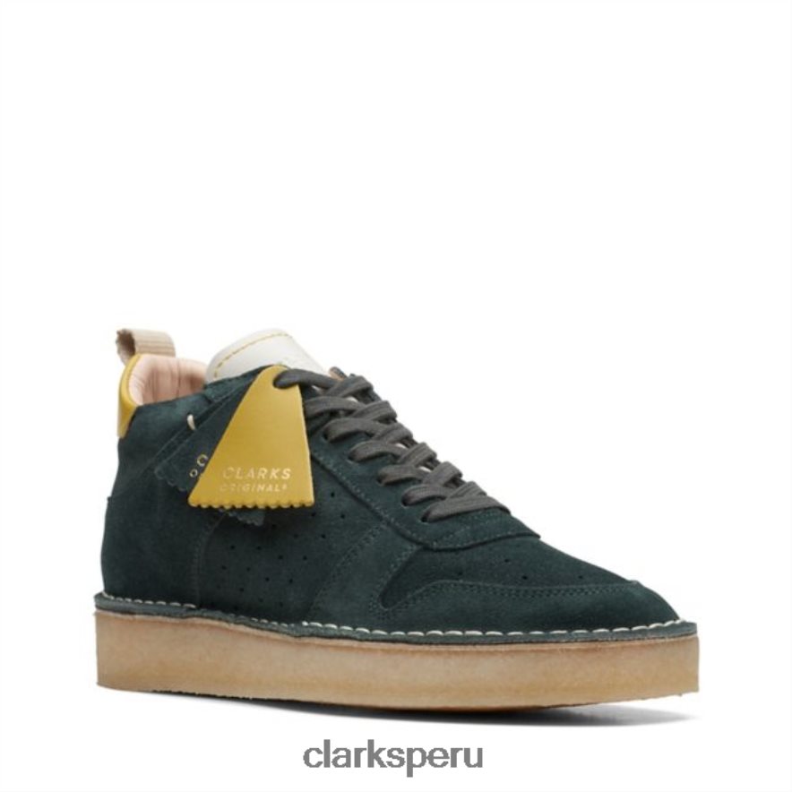 desert run gamuza verde oscuro clarks de gamuza verde oscuro mujer Clarks 40N4LX5134 gamuza verde oscuro