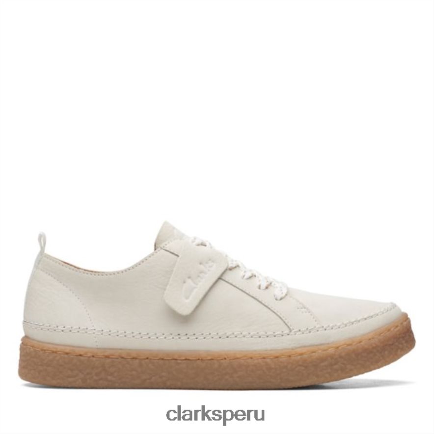 encaje de barleigh cuero blanco clarks de cuero blanco mujer Clarks 40N4LX5990 cuero blanco