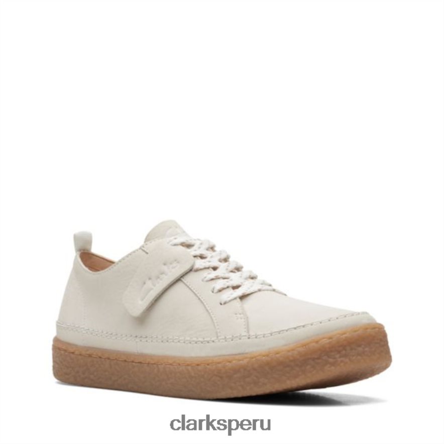 encaje de barleigh cuero blanco clarks de cuero blanco mujer Clarks 40N4LX5990 cuero blanco