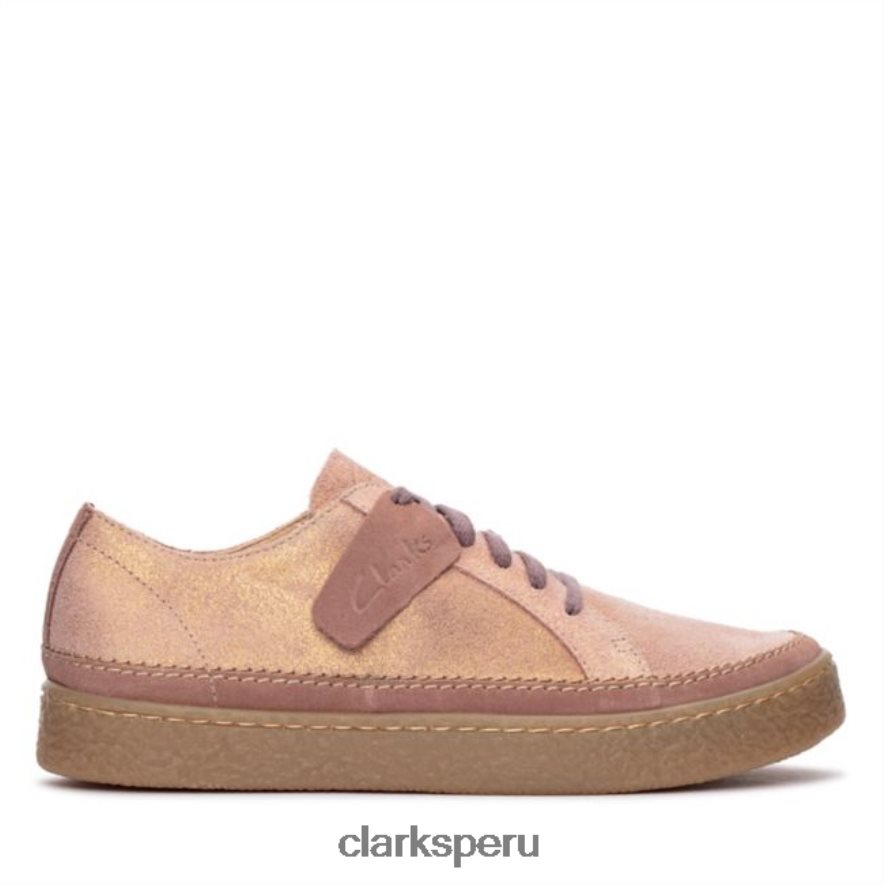 encaje de barleigh rosa metálico clarks rosa metálico mujer Clarks 40N4LX5127 rosa metalico