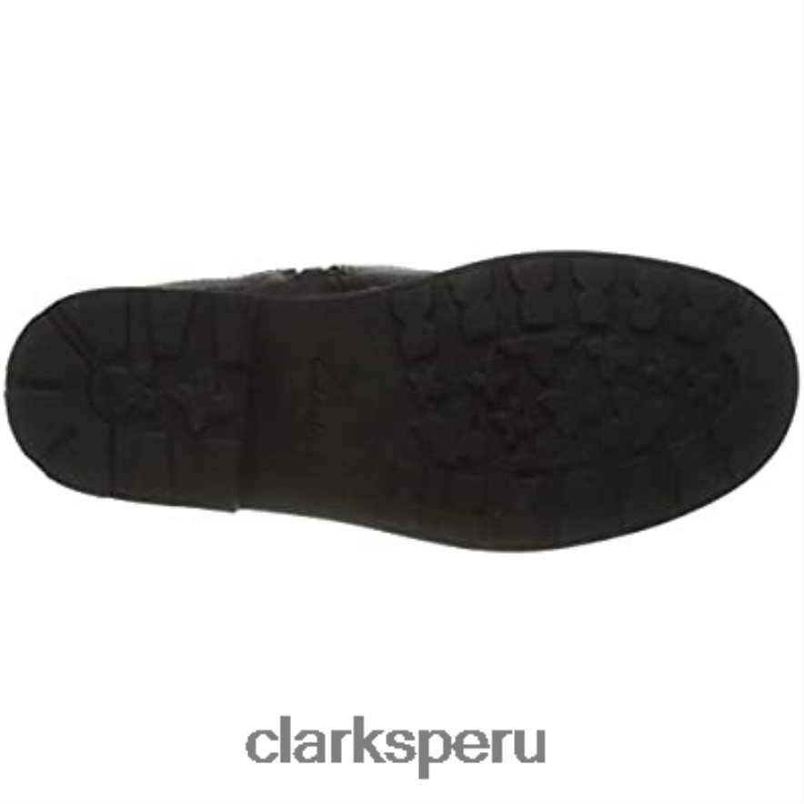 Bota chelsea astrolhi gtx k de niña de piel negra clarks niños Clarks 40N4LX1084 cuero negro