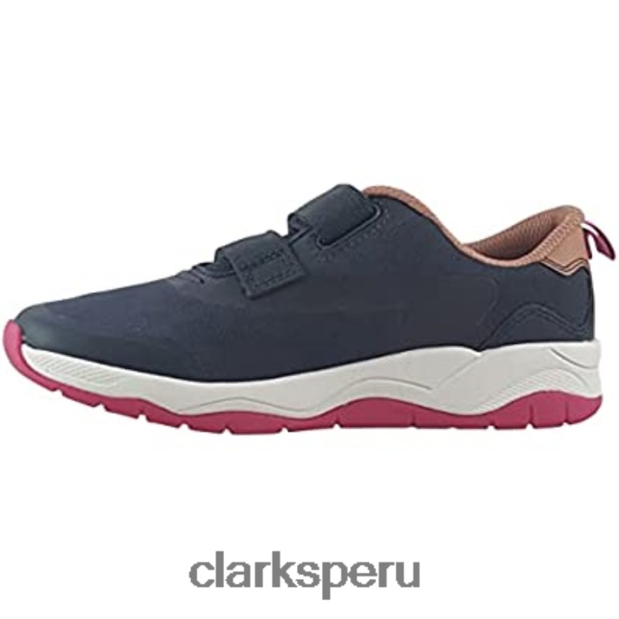 Zapatillas clarks lowder race o sintéticas para niña niños Clarks 40N4LX121