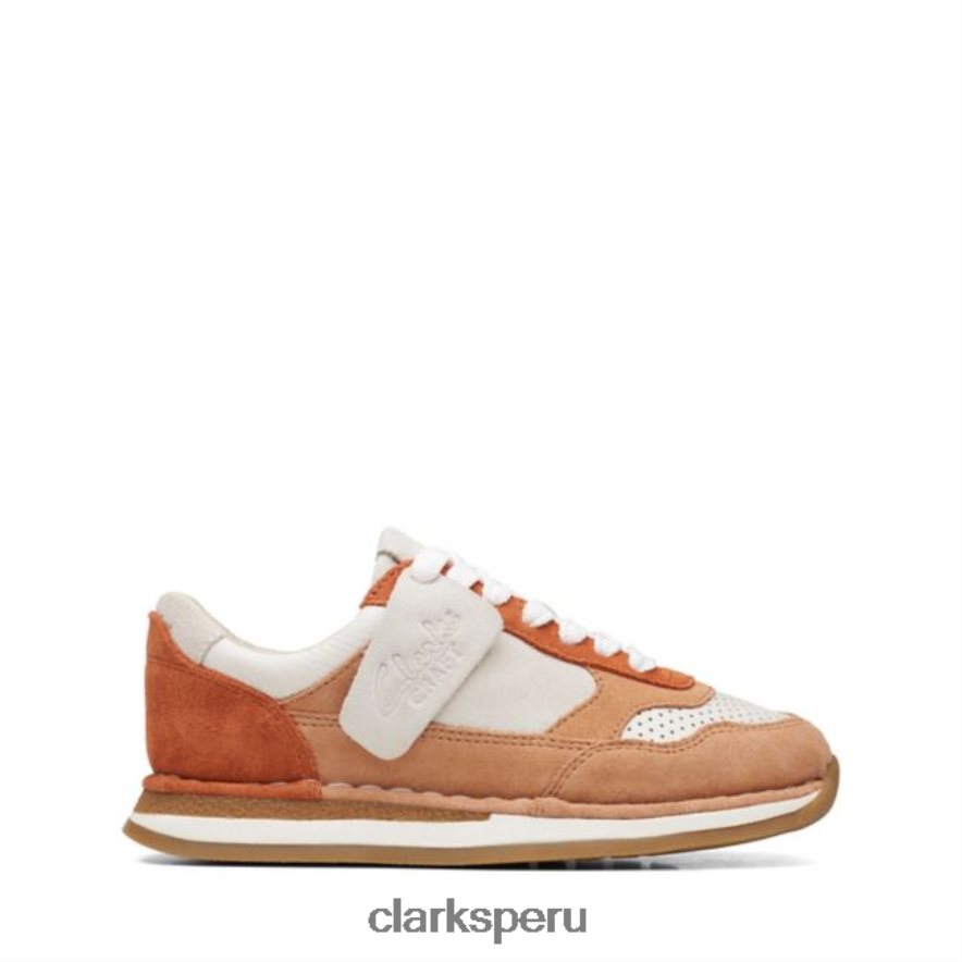 Clarks Sandstone Combi Craft Run Tor Kid Sandstone Combi niños Clarks 40N4LX6873 combinación de arenisca