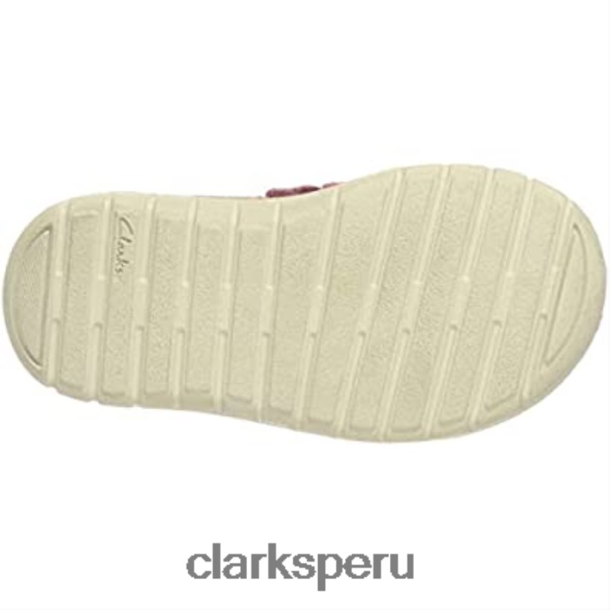 sandalia niña roam wing t piel rosa clarks niños Clarks 40N4LX1476 cuero rosa