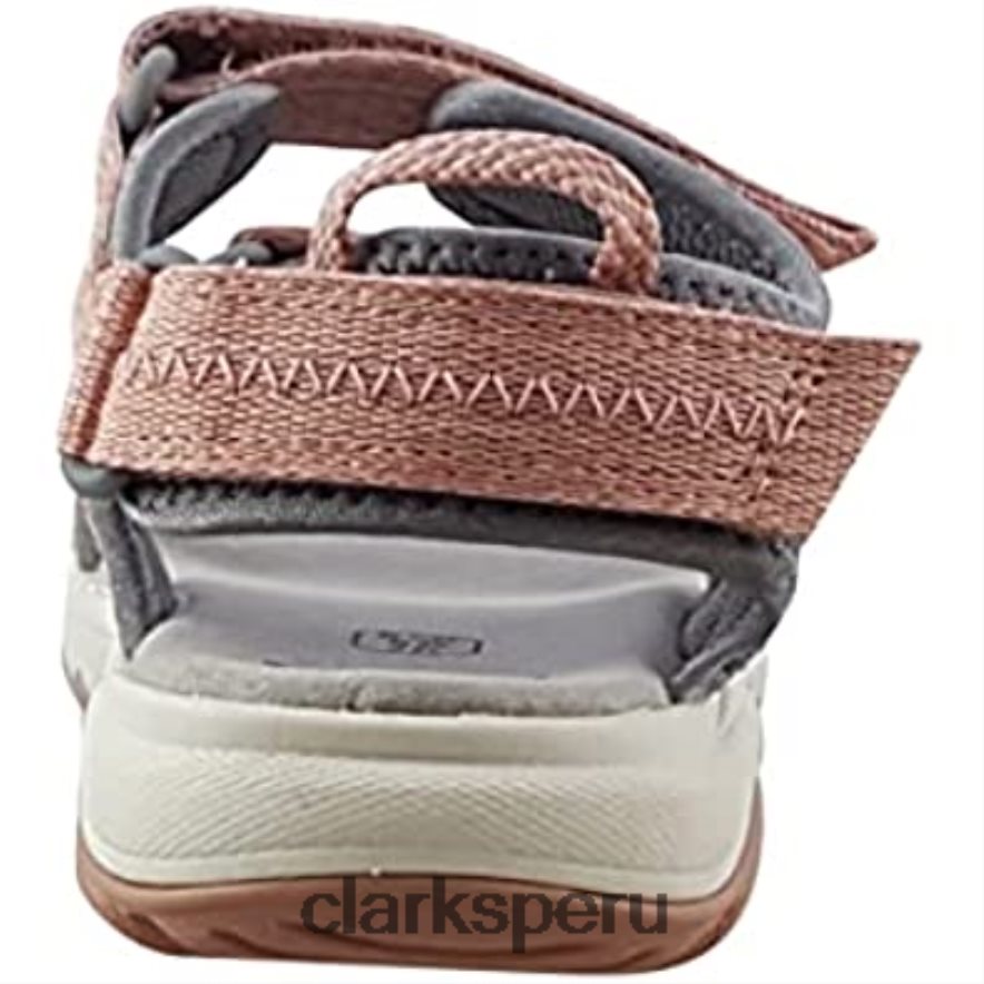 sandalias clarks expo sea k rosa combi sintetico niña niños Clarks 40N4LX451